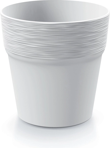 Kvetináč Furu 14,5 cm biely