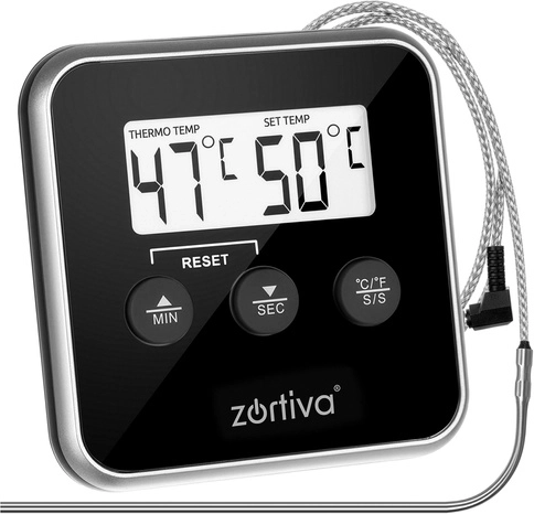 Teplotný alarm a časovač