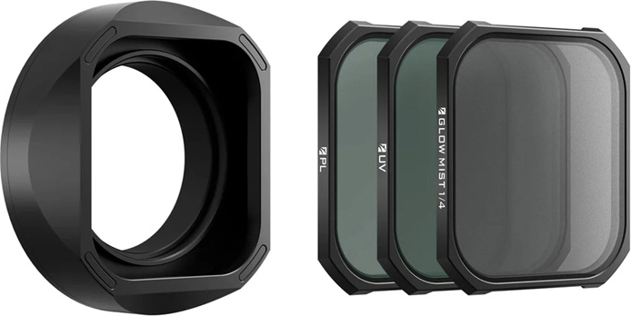 Slnečná clona s magnetickými filtrami pre FUJI XF 23 mm F2.8 (čierna) – Freewell