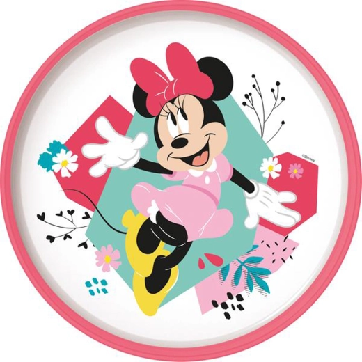 Plastový tanier s protišmykovým dnom MINNIE 19,5 cm