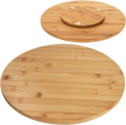 Bambusový otočný servírovací podnos Orion 35 cm