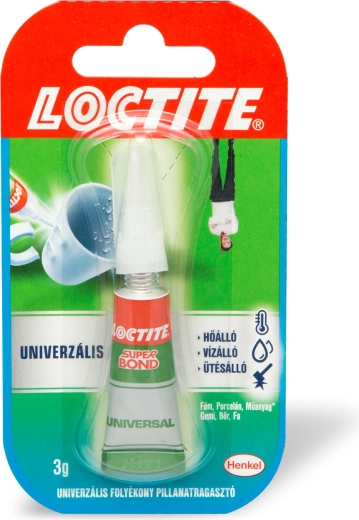 Univerzálne tekuté sekundové lepidlo 3 g