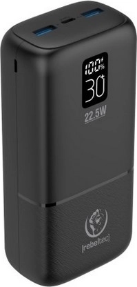 Powerbanka P30 s LCD, 30 000 mAh, PD 22,5 W