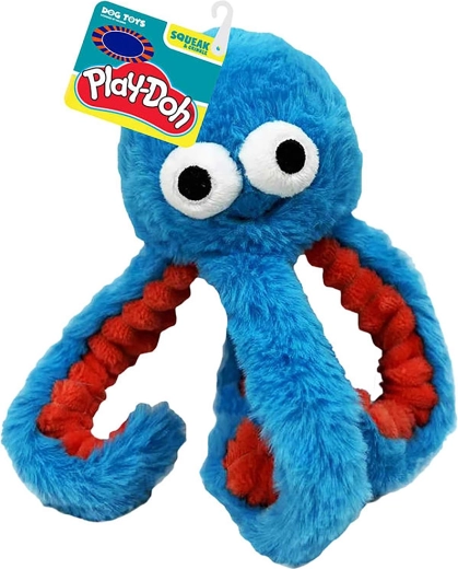 Hasbro plyšová hračka pre psy chobotnička Play-Doh 16,5 cm