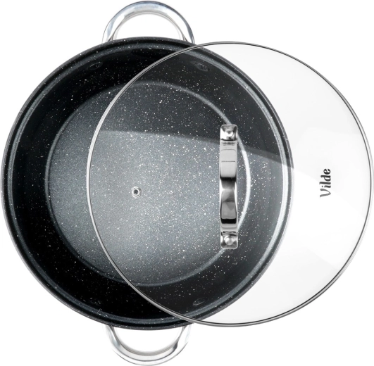 Nepriľnavý granitový vnútrajšok pre ľahké varenie