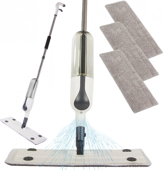 Mikrovláknový mop s nádržkou a rozprašovačom
