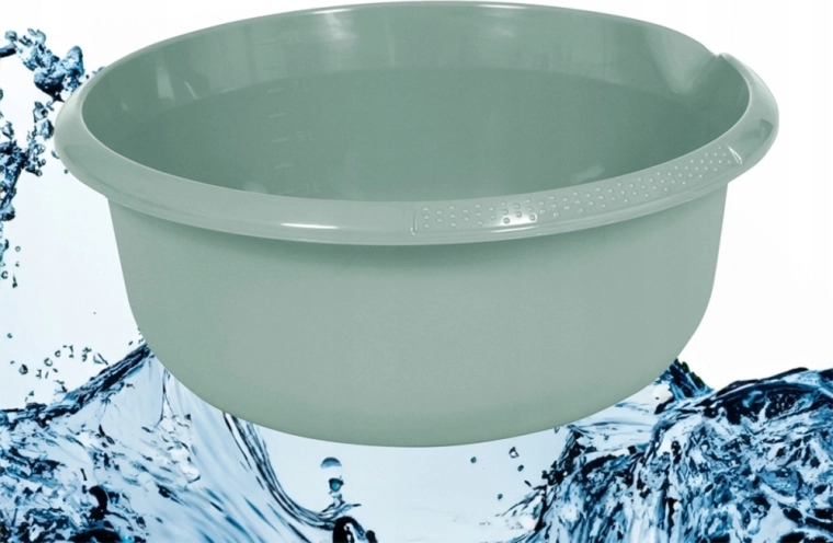 Okrúhla misa Nordic green 36 cm, 9 l s výlevkou