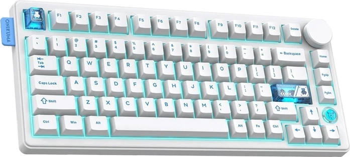 Mechanická klávesnica onikuma mt706 biela qwerty