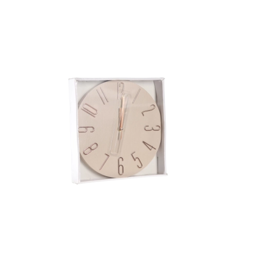 Okrúhle nástenné hodiny bez rámu 25 cm