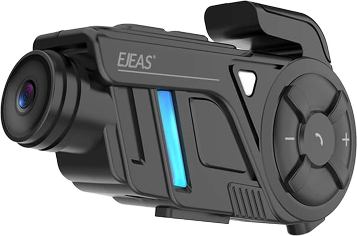 EJEAS K1 Pro+ motocyklový interkom s kamerou a rekordérom
