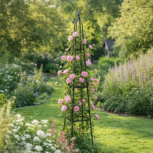 Elegantná vertikála pre ruže a popínavé rastliny