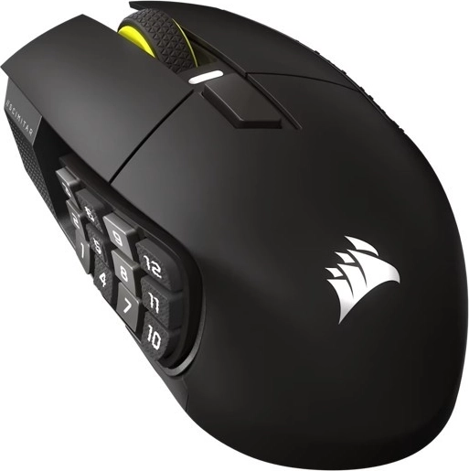 Corsair Scimitar Elite Wireless SE herná bezdrôtová myš gun metal 33 000 DPI