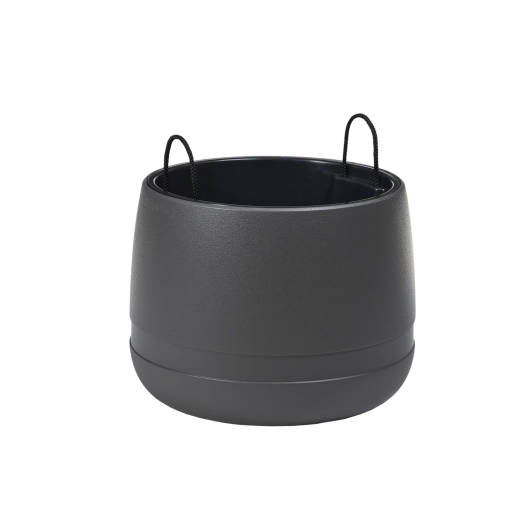 Kvetináč Koma – misa 48 cm, antracit