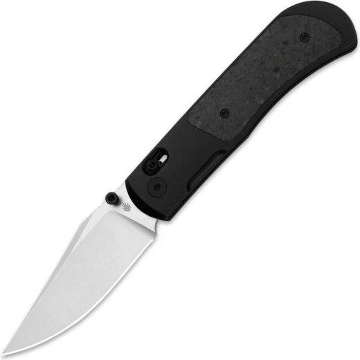 Zatvárací vreckový nôž Kizer Tycho M390, titán a karbón