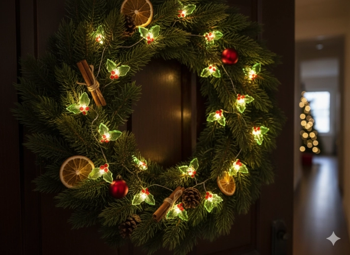 Magická vianočná atmosféra s teplým svetlom