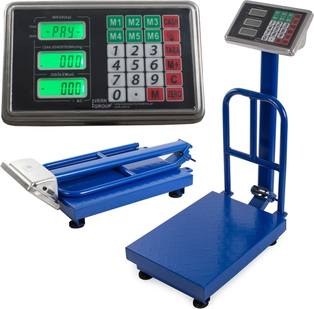 Elektronická váha s LCD displejom do 300 kg