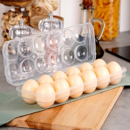 Tvarované pozície pre 12 vajec