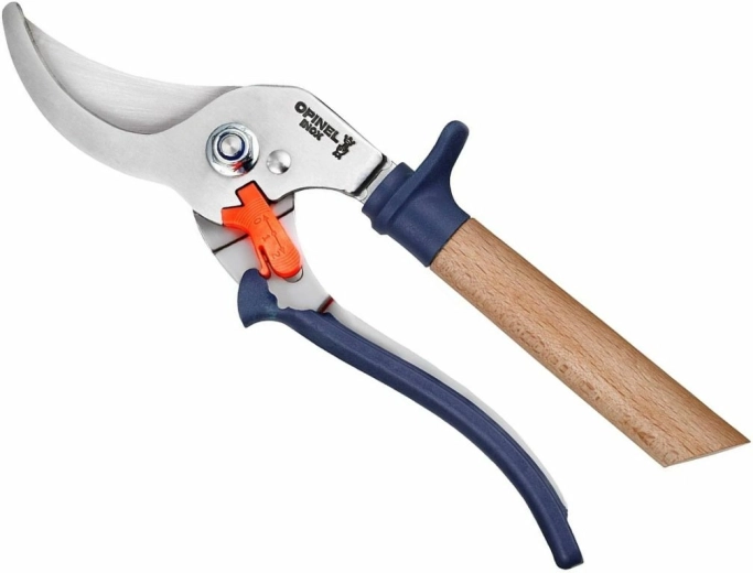 Opinel záhradnícke nožnice, modrá buková rukoväť, 20 cm