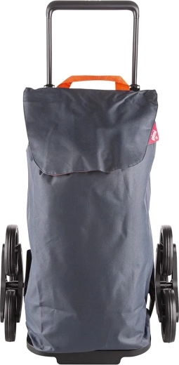 Gimi Tris new nákupná taška na kolieskach sivá