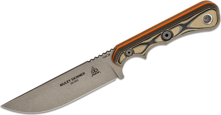 Odolné materiály: 154CM, G10 a full-tang konštrukcia