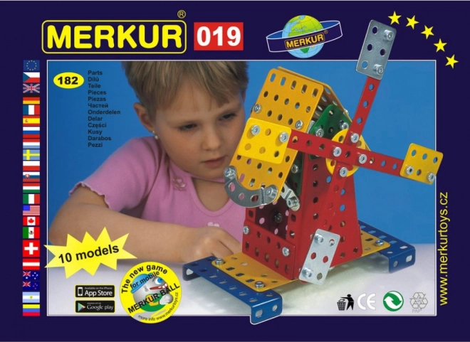 Stavebnica Merkur Mlyn - 10 modelov
