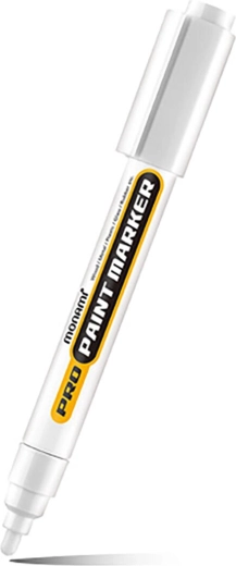Popisovač Monami Pro Paint Maker biely 2 mm