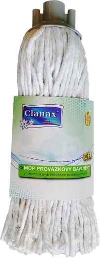 Náhradná bavlnená hlavica mopu 300 g s hrubým závitom