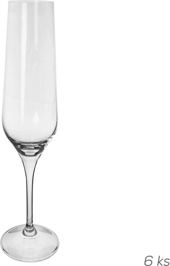 Poháre Rebecca na sekt 0,195 l (6 ks)