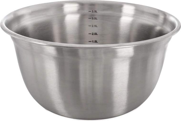 Nerezová misa 26 cm s odmernými ryskami