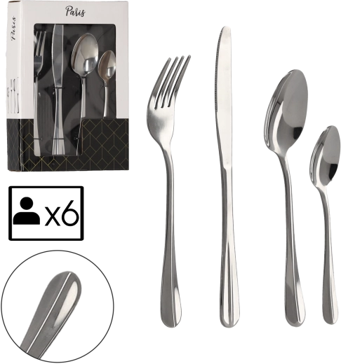 Súprava príborov Paris 24 ks