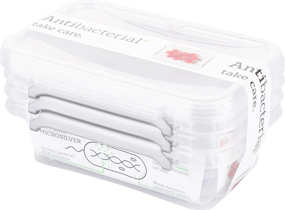 Antibakteriálne vyhotovenie pre hygienické skladovanie