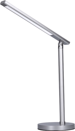 Solight LED stolná lampička 7 W stmievateľná so zmenou chromatičnosti, strieborná