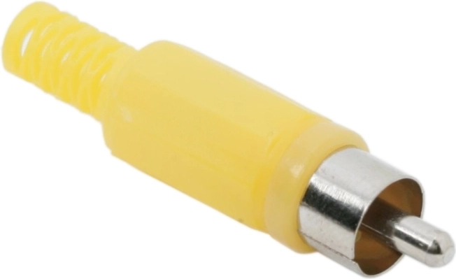 RCA zástrčka s ochranou proti zalomeniu