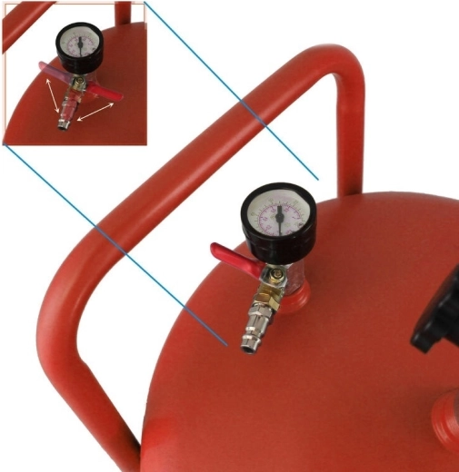 Rýchle vyprázdňovanie stlačeným vzduchom