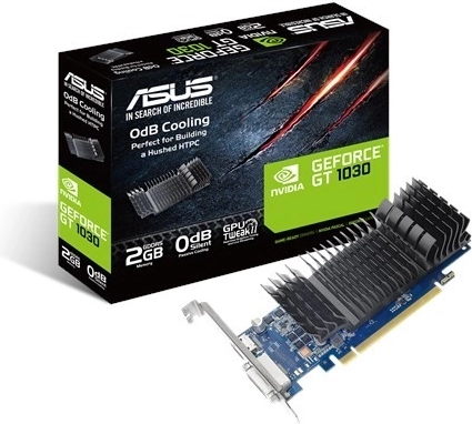 Grafická karta ASUS GT 1030 s pasívnym chladením