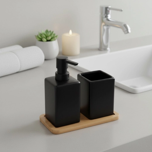 Štýlový poriadok pri umývadle