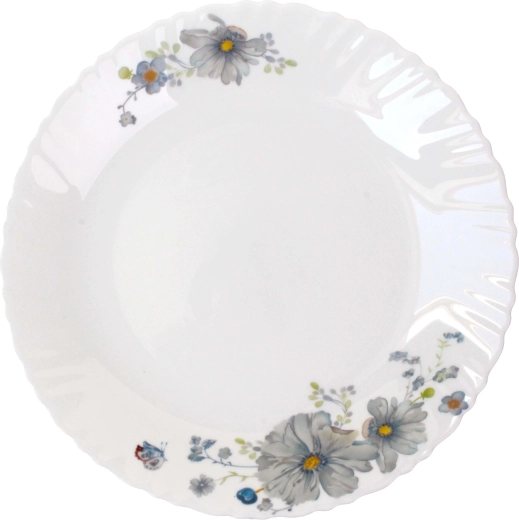 Jedálenský tanier Amelia 26 cm z opálového skla