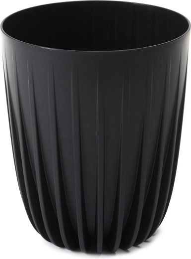 Kvetináč Mira 14,5 cm eco recycled čierny