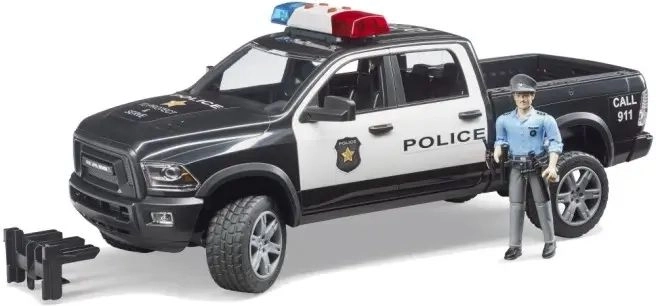 Policajt s kompletnou výbavou