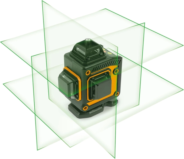 Zelené laserové línie 3D/360°
