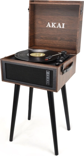 Akai ATT-101BT gramofón so vstavanými reproduktormi a Bluetooth