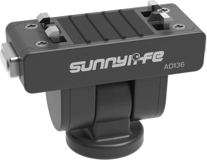 Sunnylife rýchloupínací 1/4" adaptér s otočením o 180° pre Insta360 X4 Air, X5 a Ace