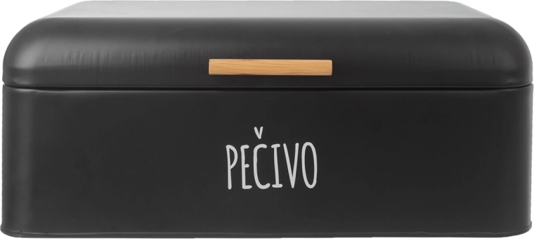 Chlebník na pečivo Black s bambusovým vekom