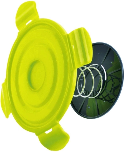 Tesné veko so 4 klipsmi a silikónovým tesnením