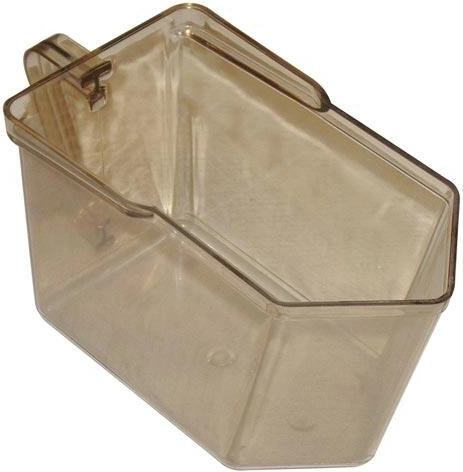 Zásobnica do kuchynskej linky, dymová, 10 × 12 × 19,5 cm
