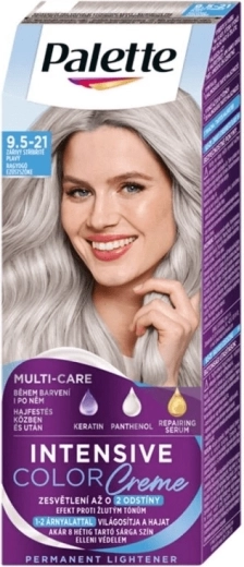 Palette Intensive Color Creme 9.5-21 žiarivo strieborná plavá 50 ml