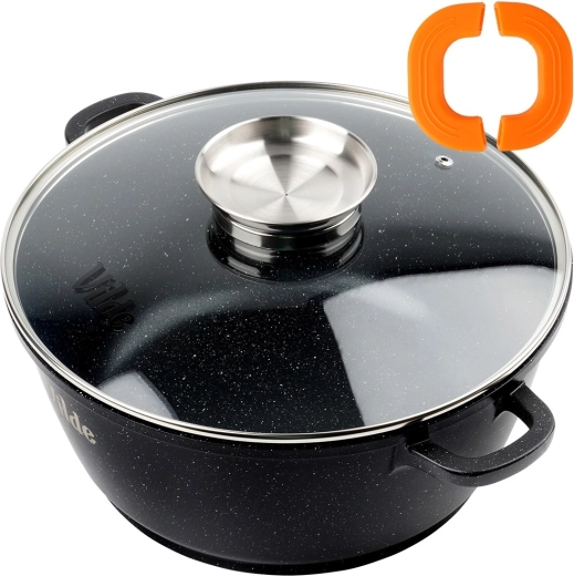 Sklenená pokrievka s integrovaným dávkovačom