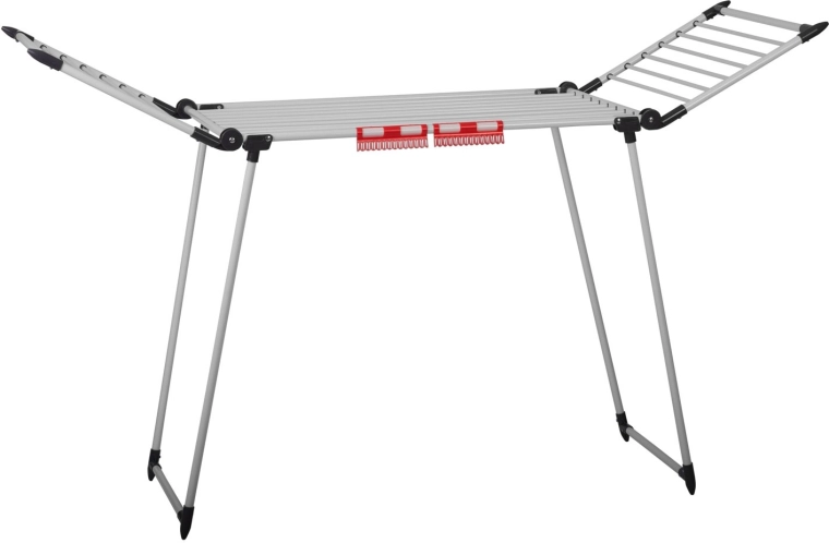 Až 19 m sušiacej plochy pre celú dávku prádla