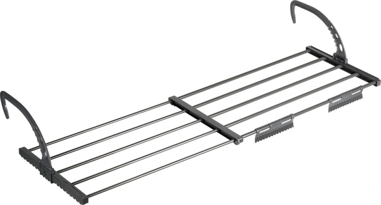 Jednoduché zavesenie na radiátor aj balkón