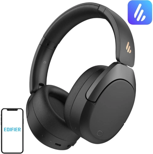 Edifier W830NB bezdrôtové slúchadlá s ANC, čierne